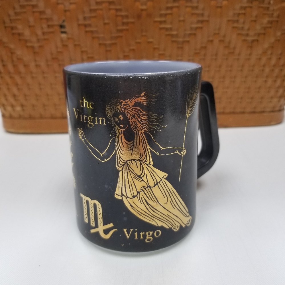 Virgo Vintage Federal Glass Mug